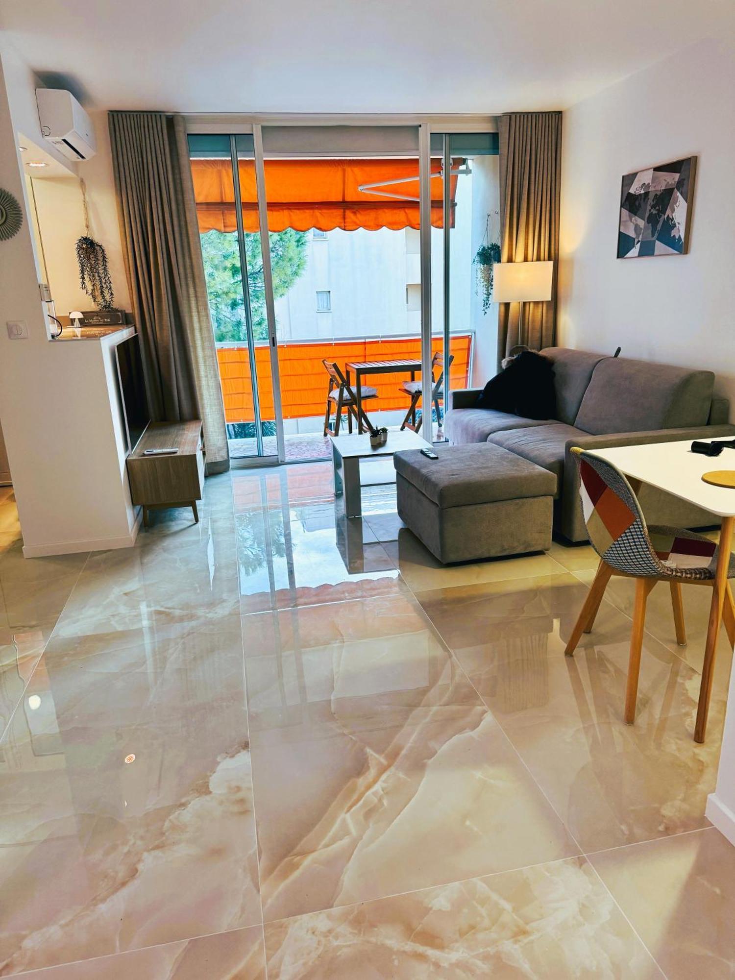 Studio Climatise 600M De La Plage Кань-сюр-Мер Екстер'єр фото